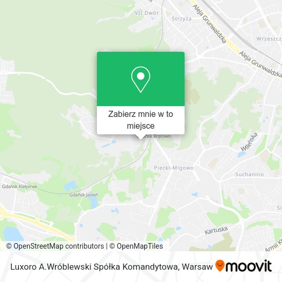 Mapa Luxoro A.Wróblewski Spółka Komandytowa