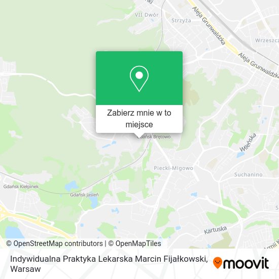 Mapa Indywidualna Praktyka Lekarska Marcin Fijałkowski