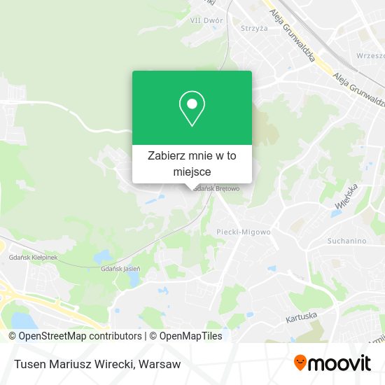 Mapa Tusen Mariusz Wirecki