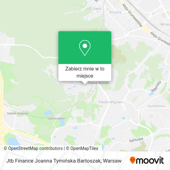 Mapa Jtb Finance Joanna Tymińska Bartoszak