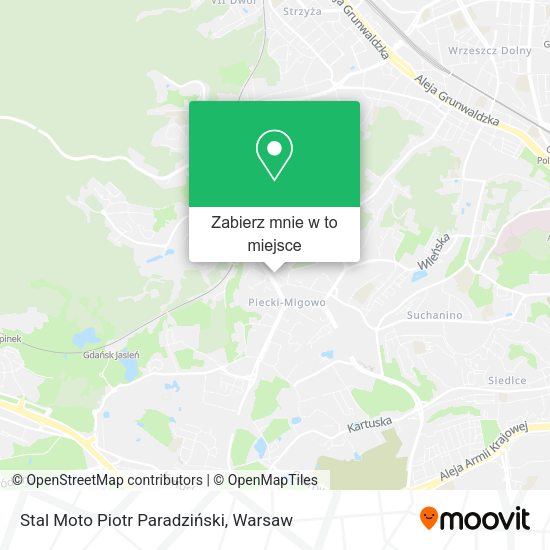 Mapa Stal Moto Piotr Paradziński