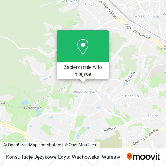 Mapa Konsultacje Językowe Edyta Wachowska