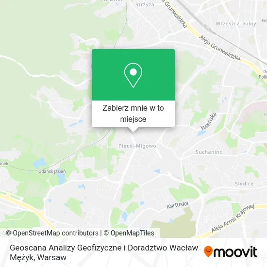 Mapa Geoscana Analizy Geofizyczne i Doradztwo Wacław Mężyk