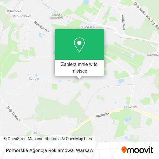 Mapa Pomorska Agencja Reklamowa