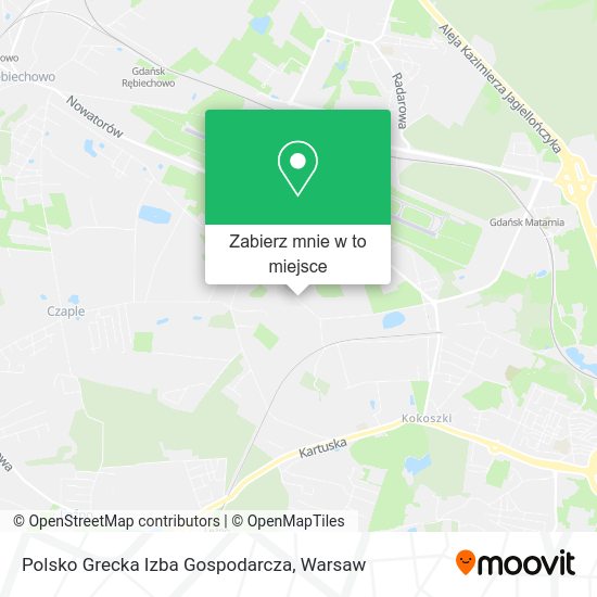 Mapa Polsko Grecka Izba Gospodarcza