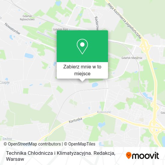 Mapa Technika Chłodnicza i Klimatyzacyjna. Redakcja