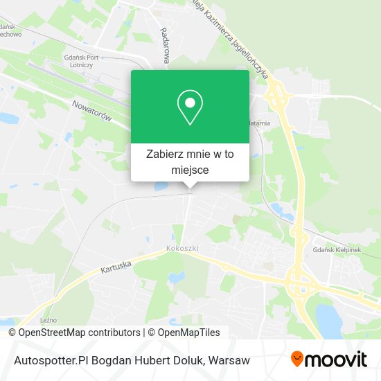 Mapa Autospotter.Pl Bogdan Hubert Doluk