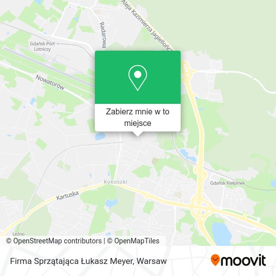 Mapa Firma Sprzątająca Łukasz Meyer