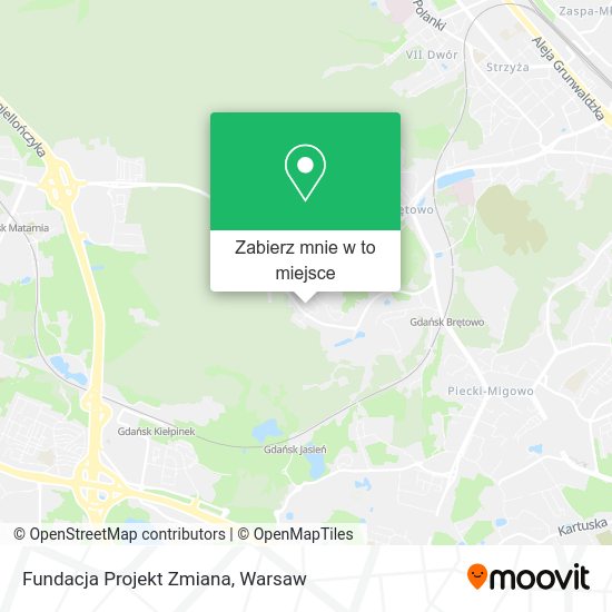 Mapa Fundacja Projekt Zmiana