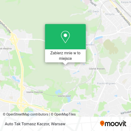 Mapa Auto Tak Tomasz Kaczor