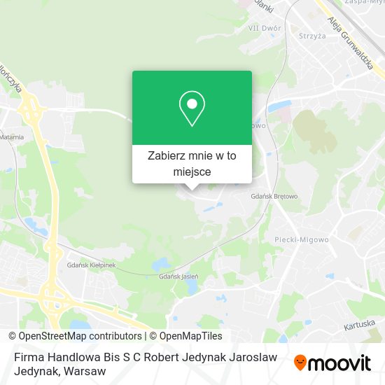 Mapa Firma Handlowa Bis S C Robert Jedynak Jaroslaw Jedynak