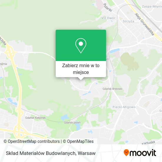 Mapa Skład Materiałów Budowlanych