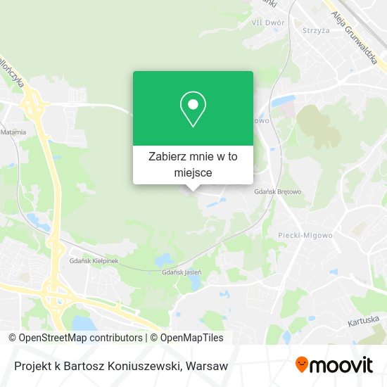 Mapa Projekt k Bartosz Koniuszewski