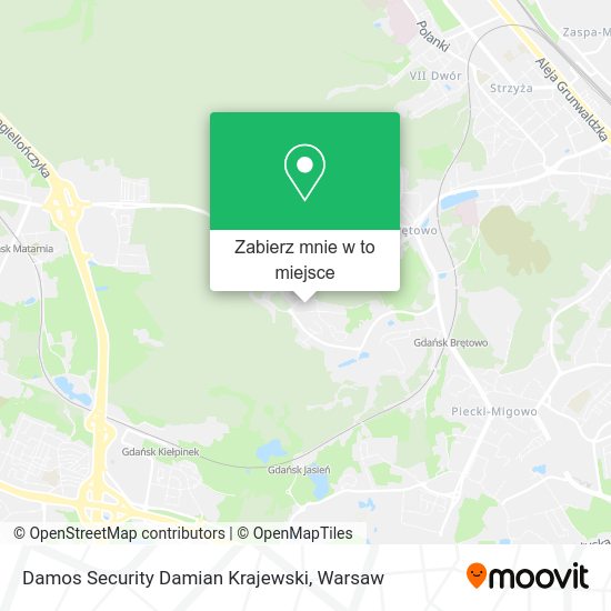 Mapa Damos Security Damian Krajewski