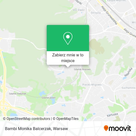 Mapa Bambi Monika Balcerzak