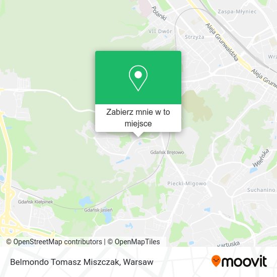 Mapa Belmondo Tomasz Miszczak