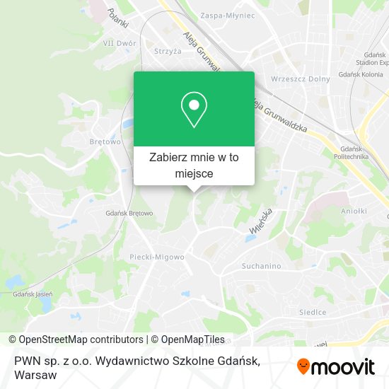 Mapa PWN sp. z o.o. Wydawnictwo Szkolne Gdańsk