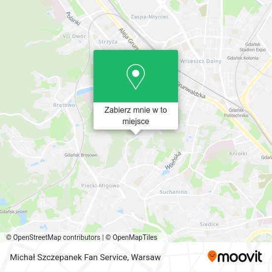 Mapa Michał Szczepanek Fan Service