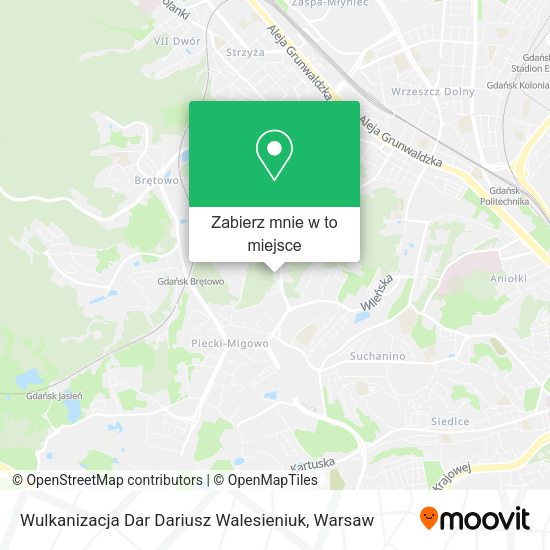 Mapa Wulkanizacja Dar Dariusz Walesieniuk