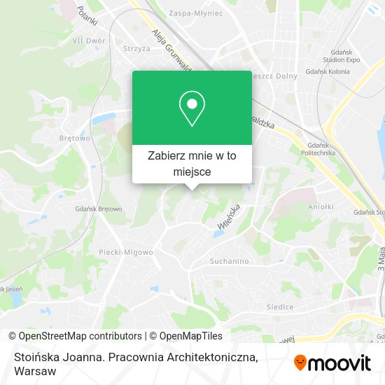 Mapa Stoińska Joanna. Pracownia Architektoniczna