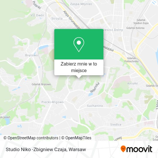 Mapa Studio Niko -Zbigniew Czaja