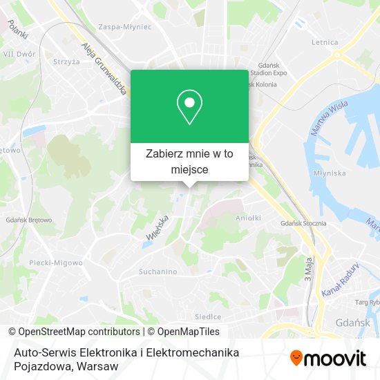 Mapa Auto-Serwis Elektronika i Elektromechanika Pojazdowa