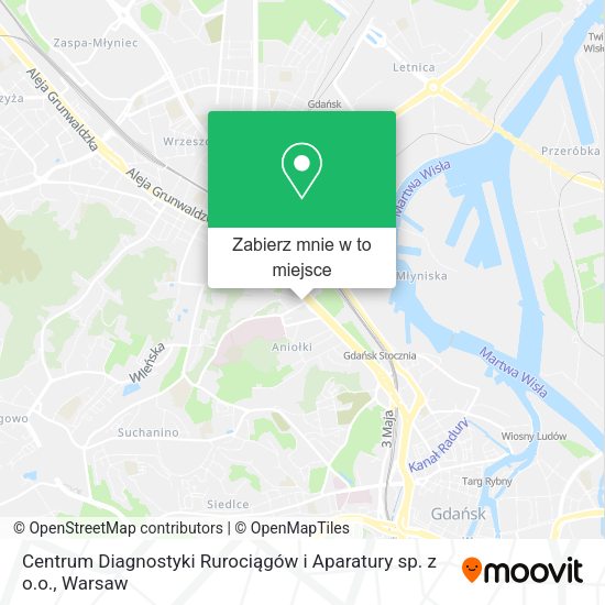 Mapa Centrum Diagnostyki Rurociągów i Aparatury sp. z o.o.