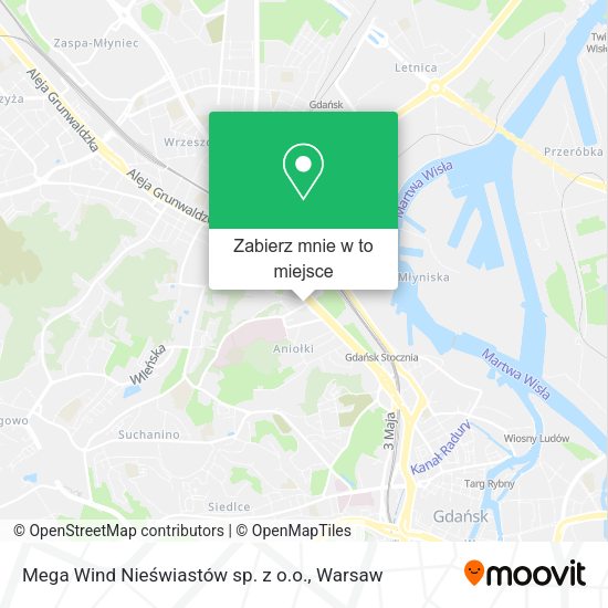 Mapa Mega Wind Nieświastów sp. z o.o.