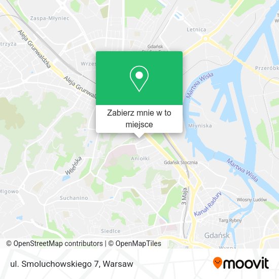 Mapa ul. Smoluchowskiego 7