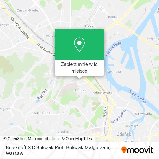 Mapa Buleksoft S C Bulczak Piotr Bulczak Malgorzata