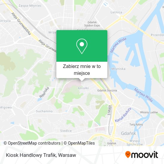 Mapa Kiosk Handlowy Trafik