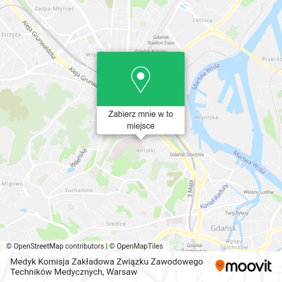 Mapa Medyk Komisja Zakładowa Związku Zawodowego Techników Medycznych