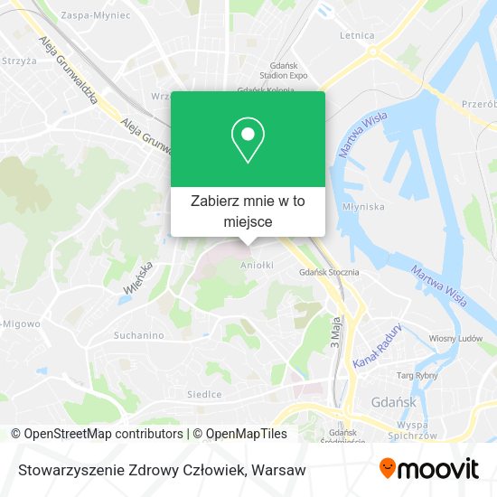 Mapa Stowarzyszenie Zdrowy Człowiek