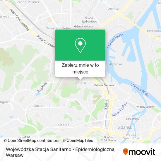 Mapa Wojewódzka Stacja Sanitarno - Epidemiologiczna