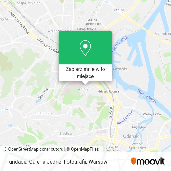 Mapa Fundacja Galeria Jednej Fotografii