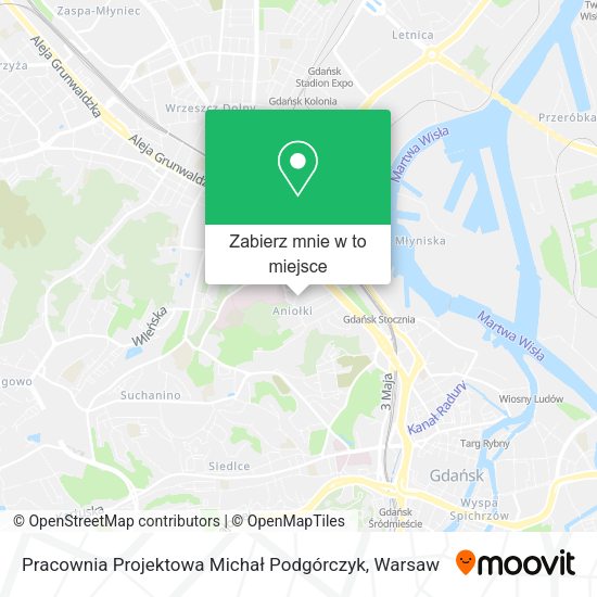 Mapa Pracownia Projektowa Michał Podgórczyk