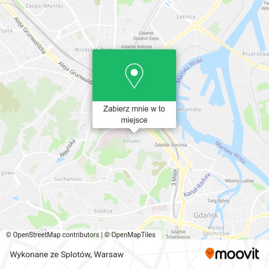 Mapa Wykonane ze Splotów