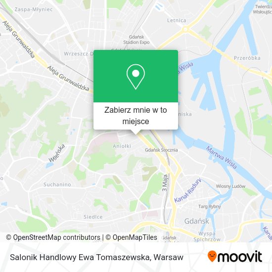 Mapa Salonik Handlowy Ewa Tomaszewska