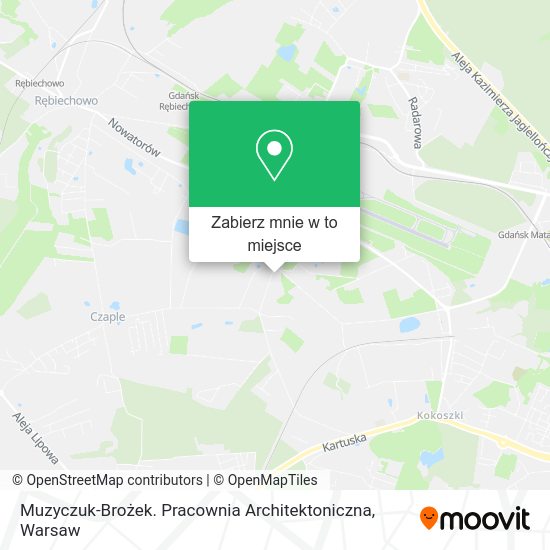 Mapa Muzyczuk-Brożek. Pracownia Architektoniczna