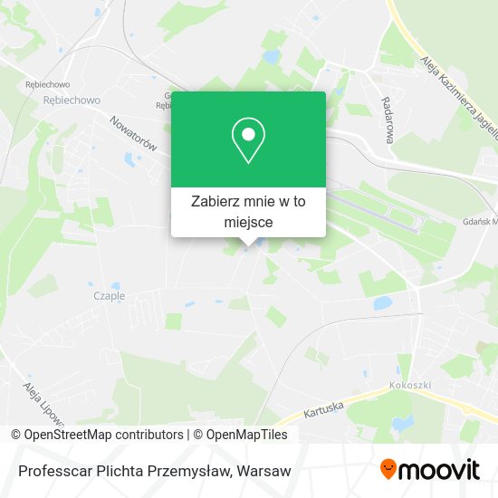 Mapa Professcar Plichta Przemysław