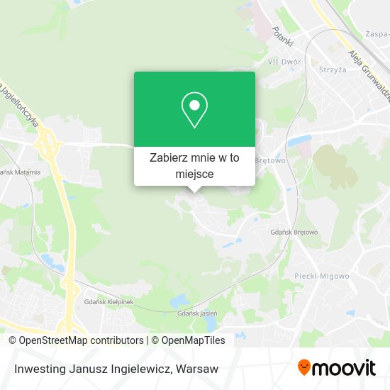 Mapa Inwesting Janusz Ingielewicz