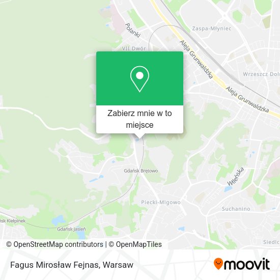 Mapa Fagus Mirosław Fejnas