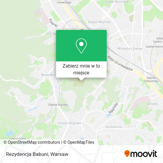 Mapa Rezydencja Babuni