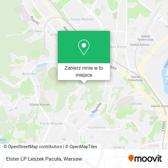 Mapa Elster LP Leszek Pacuła