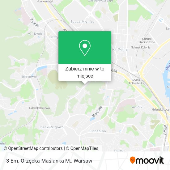 Mapa 3 Em. Orzęcka-Maślanka M.