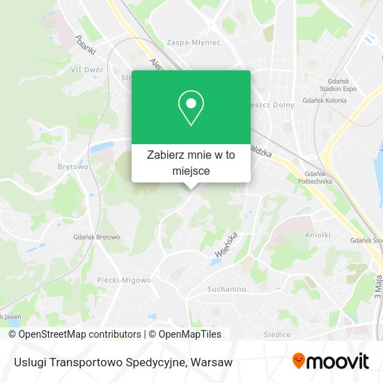 Mapa Uslugi Transportowo Spedycyjne