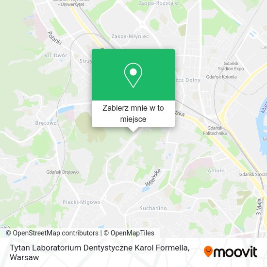 Mapa Tytan Laboratorium Dentystyczne Karol Formella