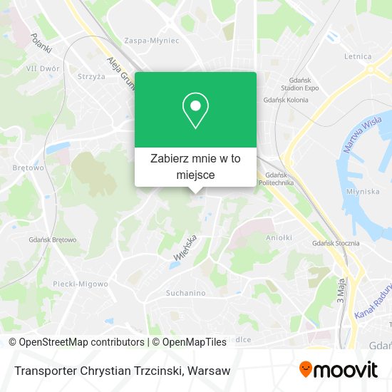 Mapa Transporter Chrystian Trzcinski