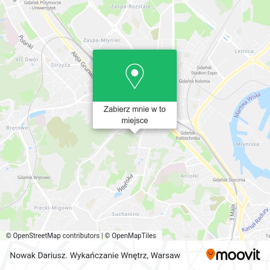 Mapa Nowak Dariusz. Wykańczanie Wnętrz