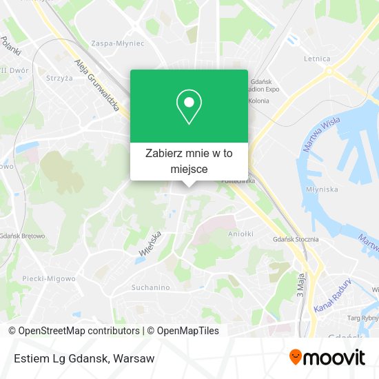 Mapa Estiem Lg Gdansk